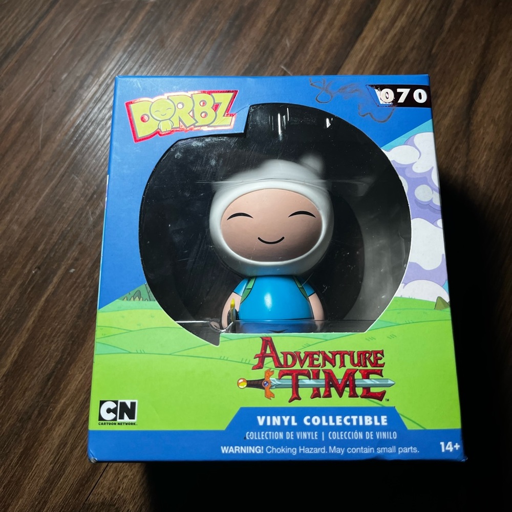 SOLD Cartoon Network Adventure Time FINN DORBZ FUNKO VINYL COLLECTIBLE